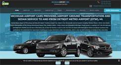 Desktop Screenshot of michiganairportcars.com